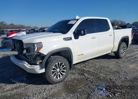 2021 GMC Sierra 1500 4Wd Short Box At4 из США, поврежденный, VIN 1GTP9EEL4MZ227164